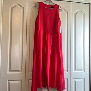 Tahari Jumpsuit Watermelon Color NWT Size 14